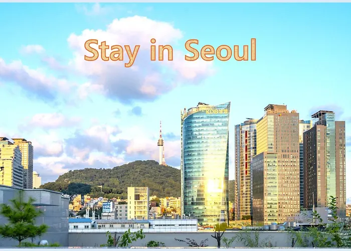 In Seoul, 3 Min To Station, New Apt, 3 Air Conditioners, Elevator, Rooftop, Quiet & Cozy Pousada Seul